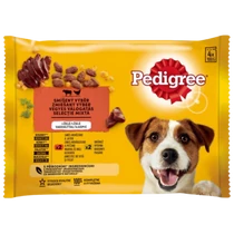 Pedigree 4x100g Marha-Baromfi alutasakos kutyaeledel