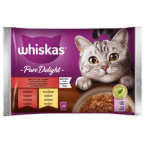 Whiskas 4x85g ALUpack Húsos Menü