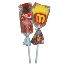 Fast Food Cola/Sültkrumpli nyalóka 15g