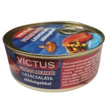 Victus mexikói lazacsaláta zöldségekkel 240g