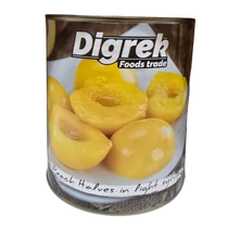Digrek őszibarackbefőtt felezett 3050g