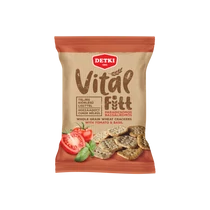 Detki Vital Fitt Teljes kiőrlésű paradicsom-bazsalikom 100g