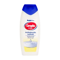 Bradolife antibakteriális tusfürdő 400ml citromfű