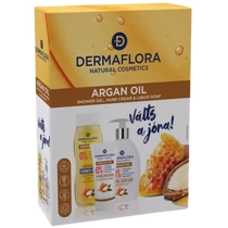 Dermaflora DD Argán folyékonyszappan+kézkrém+tusfürdő