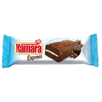 Kamara Express vanília ízű krémmel töltött kakaós piskóta 30g
