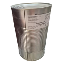 Szilvabefőtt felezett 4100g/2500ml enyhén cukros, dobozos, etikettes