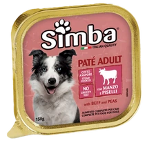 Simba Dog 150g Marha&amp;Borsó pástétom