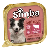 Simba Dog 300g Marha&amp;Borsó pástétom