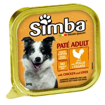 Simba Dog 300g Csirke&amp;Máj pástétom