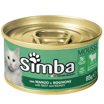 Simba Cat 85g Borjú&amp;Vese Mousse