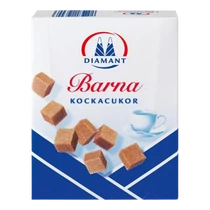 Diamant kockacukor barna 500g