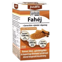 JutaVit Fahéj-Króm-Gyömbér-Kapormag filmtabletta 120x