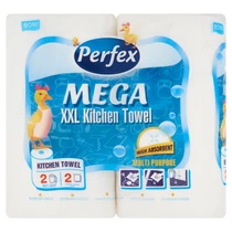 Perfex Mega kéztörlő fehér 80lap