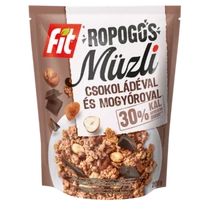 FIT reggeli ropogós müzli csokoládéval és mogyoróval 200g