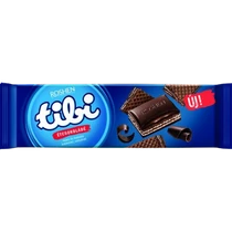 Tibi étcsokoládé 265g tejkrémmel és ostyával