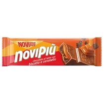 Novipiu Karamellás tejcsokoládé szelet 35g