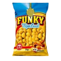 Funky Flips földimogyoró sós tésztabundában 50g