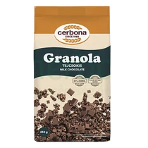 Cerbona Granola tejcsokis  450g