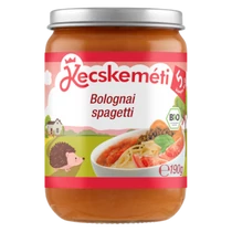 Kecskeméti bébiétel BIO Bolognai spagetti 190g
