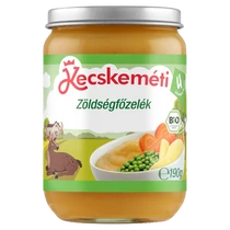 Kecskeméti bébiétel BIO Zöldségkészítmény 190g