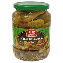 Top Veggies csemegeuborka 4-7cm 670/370g
