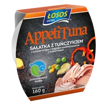 Losos gyömbéres tonhalsaláta vadrizzsel 160g