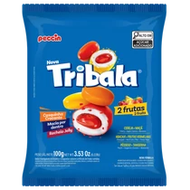Tribala Vegyesgyümölcs ízű töltött puhakaramell 100g