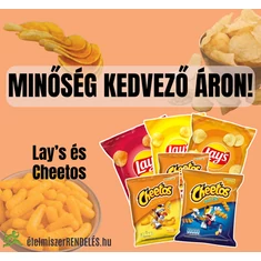 LAY'S ÉS CHEETOS OLCSÓBBAN!