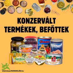 Konzervált termékek, befőttek