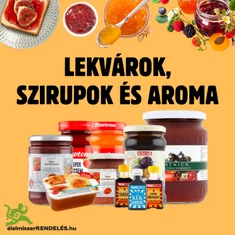 Lekvár, szirup, aroma