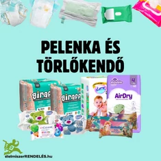 Pelenka és törlőkendő