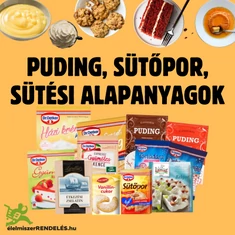 Puding, sütőpor, sütési alapanyagok