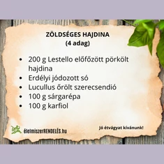 Zöldséges hajdina