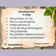 Zöldséges rizs