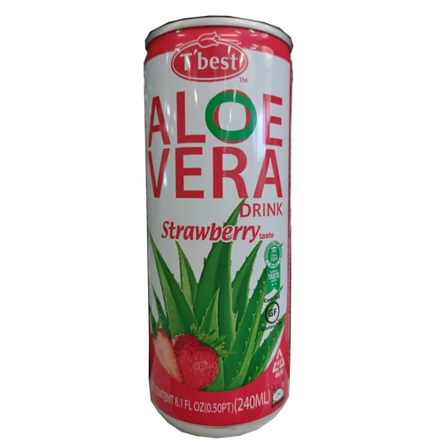 Aloe Vera rostos gyümölcsital 240ml Eper
