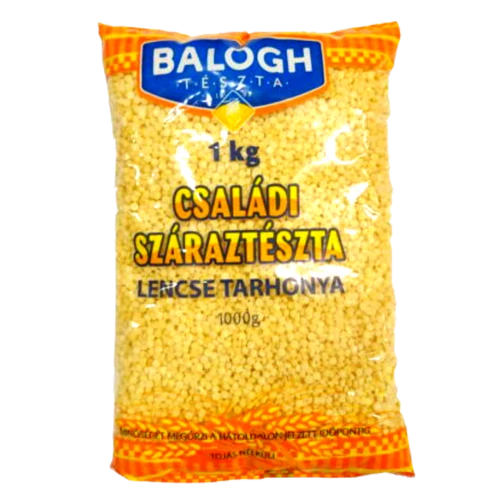 Családi tészta 1kg Lencsetarhonya Tojás nélk.