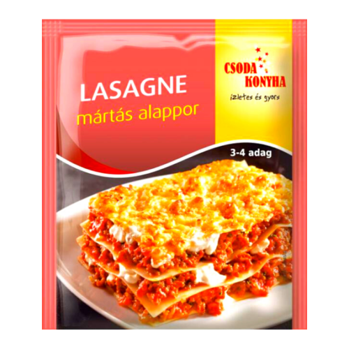 Csoda Konyha Lasagne mártás alappor 48g