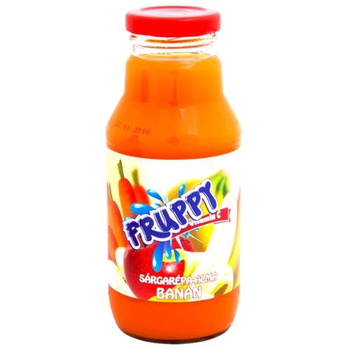 Fruppy ital 330ml sárgarépa-alma-BANÁN
