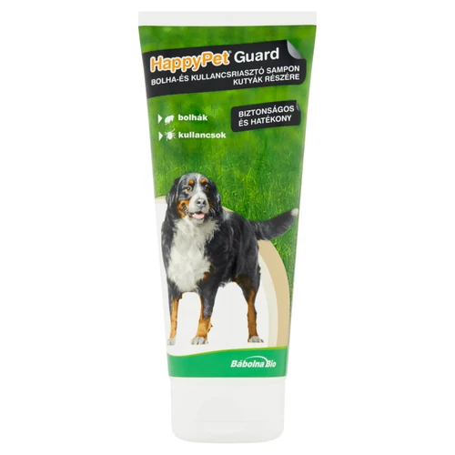 HappyPet Sampon 200ml Bolha-Kullancsriasztó