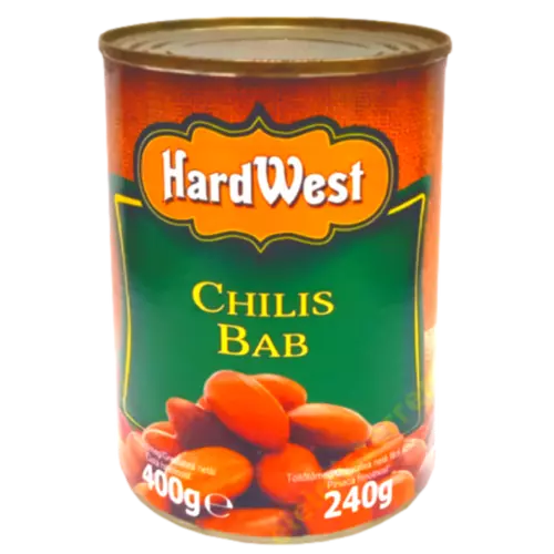 Hard-West Chilis bab 400g/240g konzerv