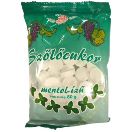 Horváth szölöcukor 80g menthol 30db/#