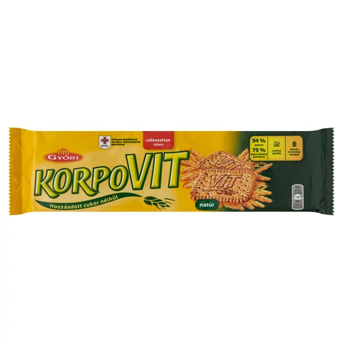 Korpovit keksz 174g Györi  24db/#