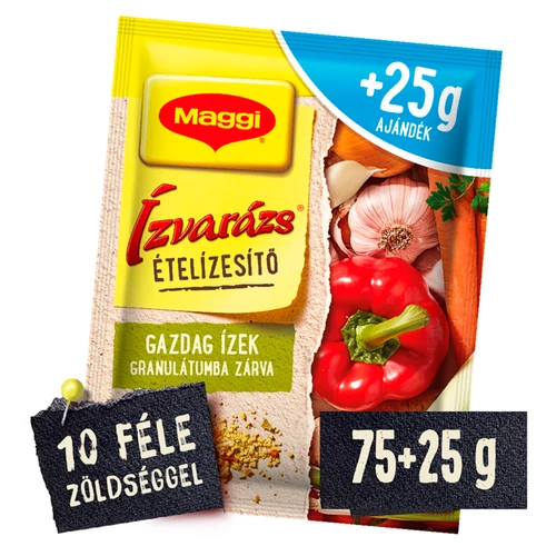 Maggi Ízvarázs 75+25g 10 zöldséggel 20db/#