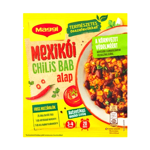 Maggi mexikói chilis bab alap 48g