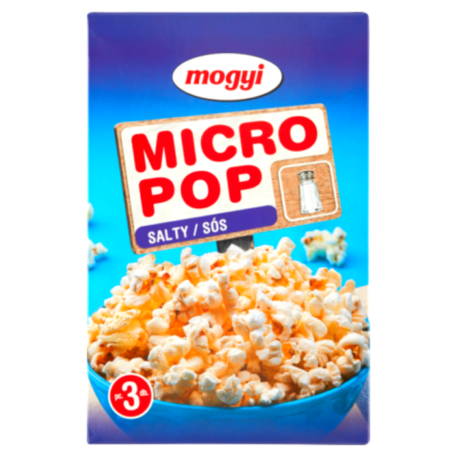 Mogyi micro pop Sós 3x100g
