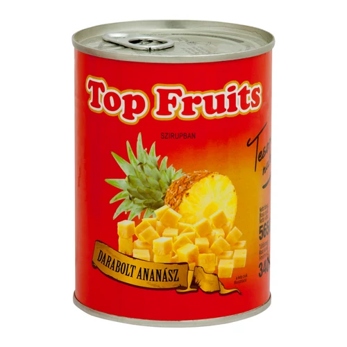Top Fruit Ananászbefőtt darabolt 565g/340g