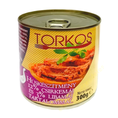 Torkos pástétom 300g Libamájas
