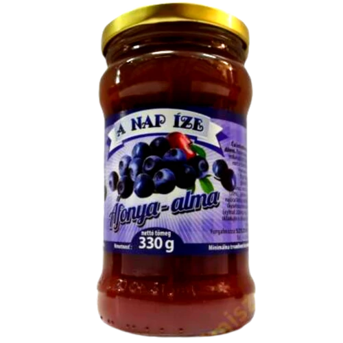 NAP ÍZE 330g dzsem áfonya-alma ízű csökkentett cukorral