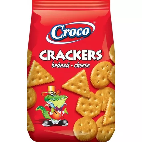Croco cracers 100g sajtos