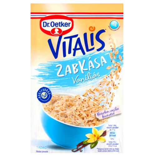 Dr.Oetker Vitalis Zabkása vaniliás 52g